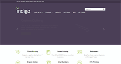 Desktop Screenshot of indigoclothing.com